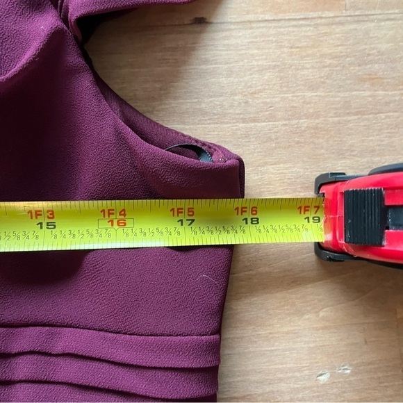 Lulus Make Me Move Burgundy Dress - Size XL, Excellent Condition - Picture 7 of 8